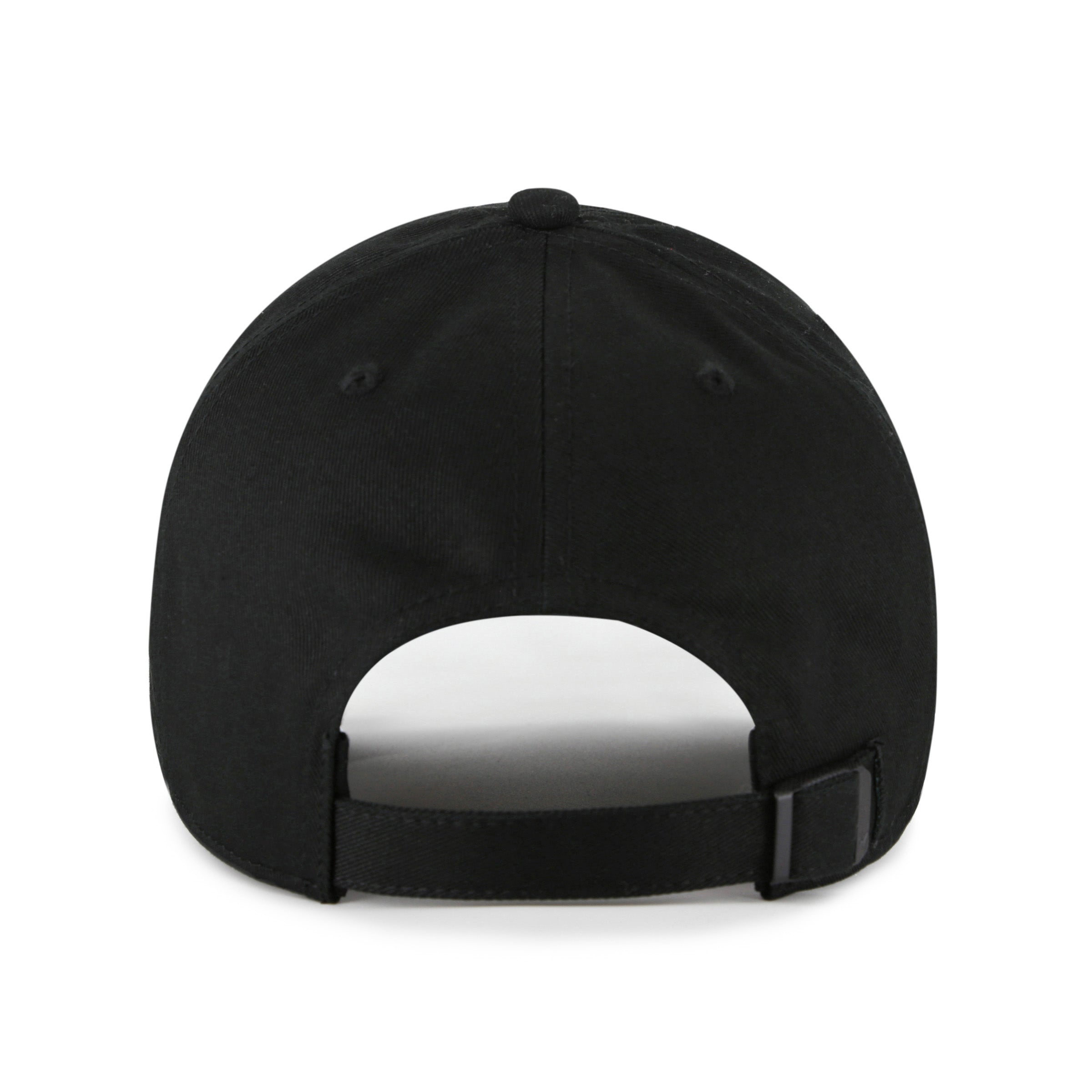 Quebec Nordiques NHL 47 Brand Men's Black on Black Contemporary Clean Up Adjustable Hat