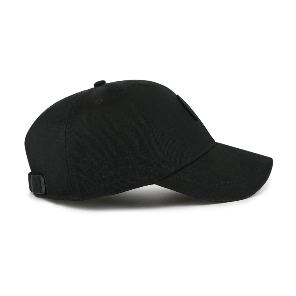 Quebec Nordiques NHL 47 Brand Men's Black on Black Contemporary Clean Up Adjustable Hat