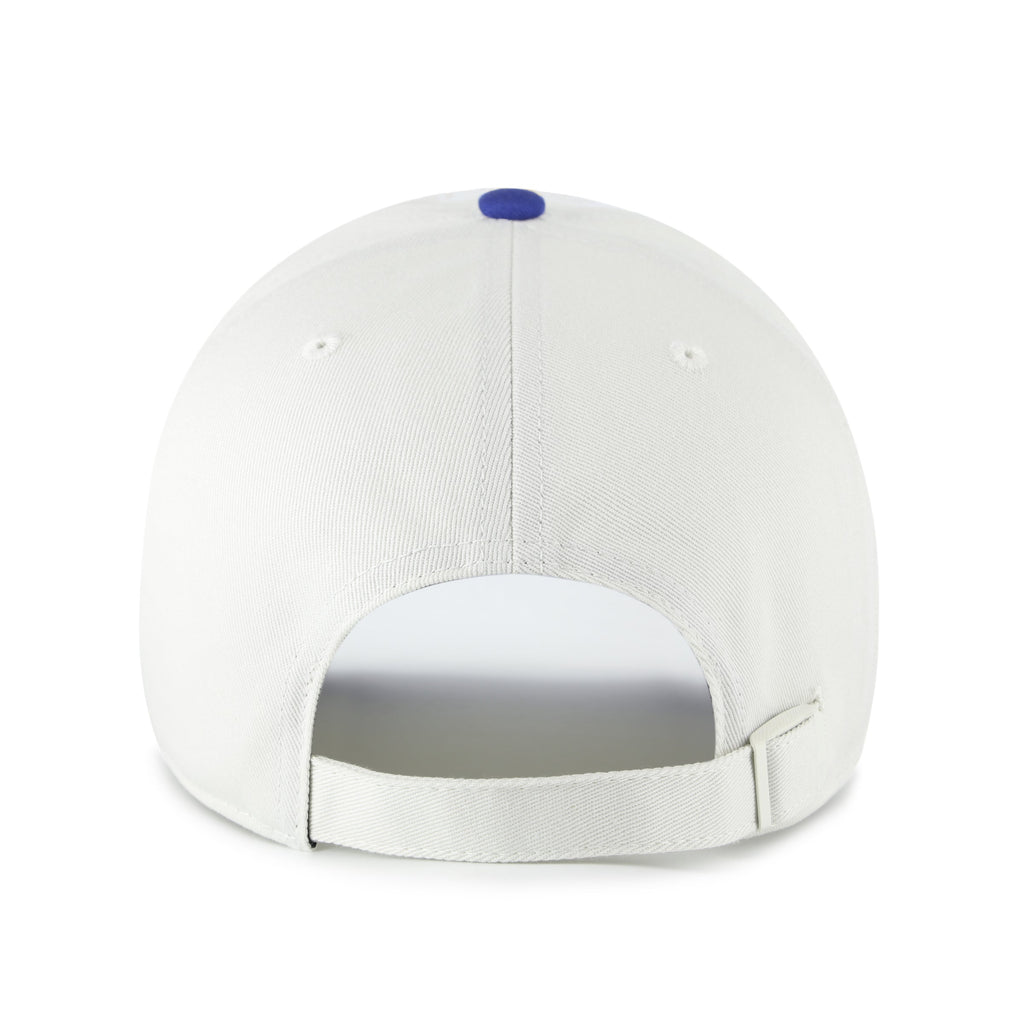 Quebec Nordiques NHL 47 Brand Men's White Royal Contemporary Two Tone Clean Up Adjustable Hat