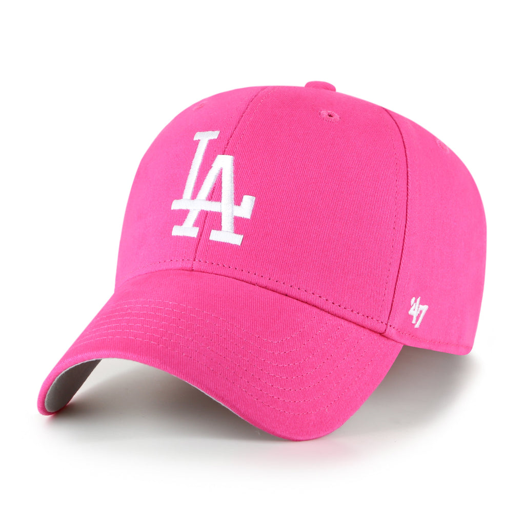 Los Angeles Dodgers MLB 47 Brand Toddler Pink Magenta MVP Adjustable Hat