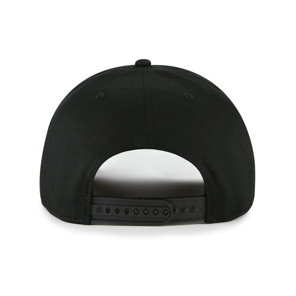 Toronto Blue Jays MLB 47 Brand Men's Black Break Wood Hitch Snapback Hat