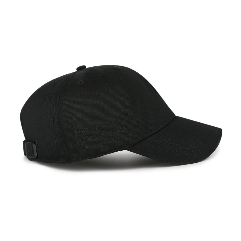 New York Yankees MLB 47 Brand Men's Black on Black Contemporary Clean Up Adjustable Hat