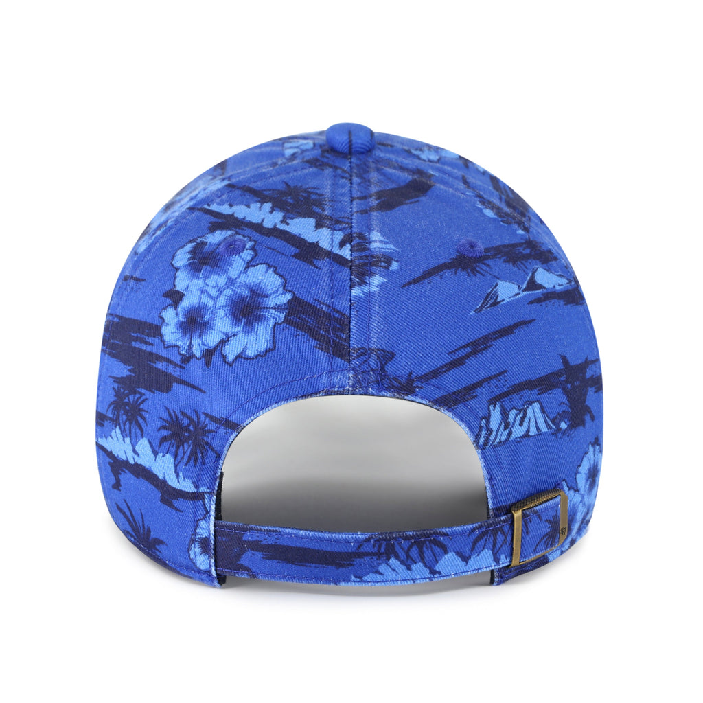 Edmonton Oilers NHL 47 Brand Men's Navy Fiji Clean Up Adjustable Hat