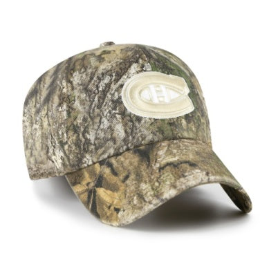Montreal Canadiens NHL 47 Brand Men's Real Tree Clean Up Adjustable Hat