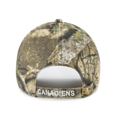 Montreal Canadiens NHL 47 Brand Men's Real Tree Clean Up Adjustable Hat