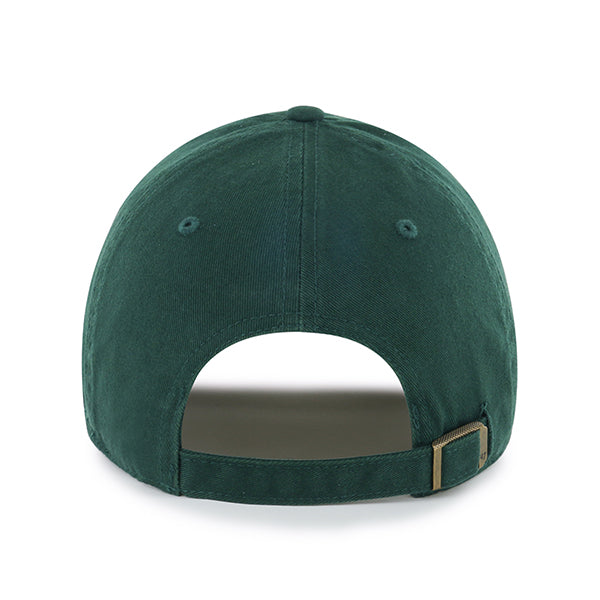 Michigan State Spartans NCAA 47 Brand Men's Green Clean Up Adjustable Hat