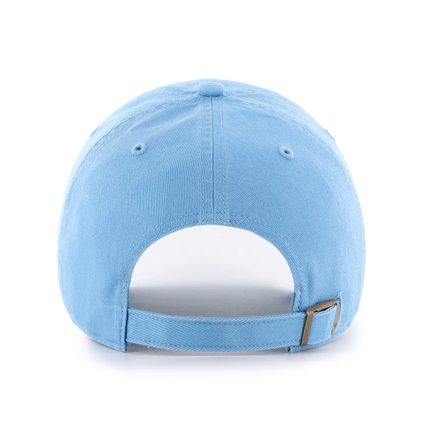 North Carolina Tar Heels NCAA 47 Brand Men's Light Blue Clean Up Adjustable Hat