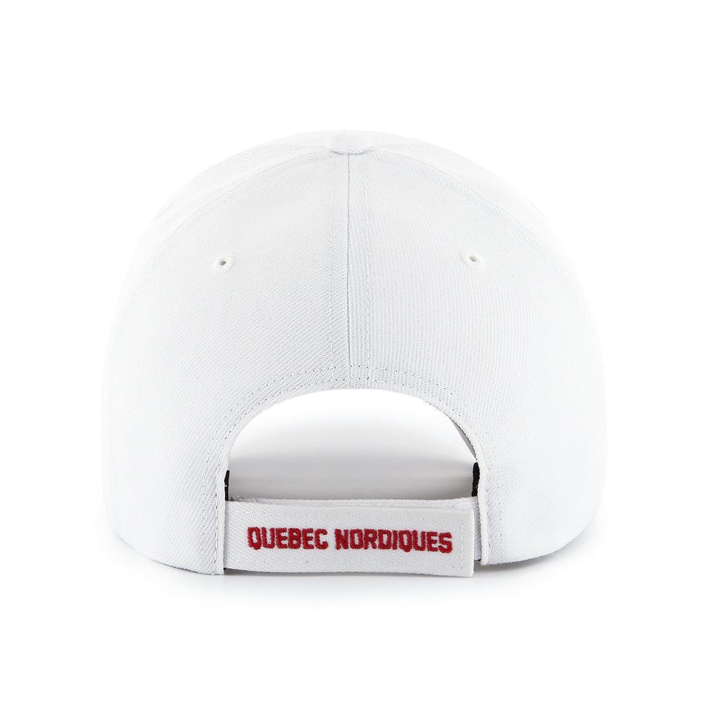 Quebec Nordiques NHL 47 Brand Men's White MVP Adjustable Hat