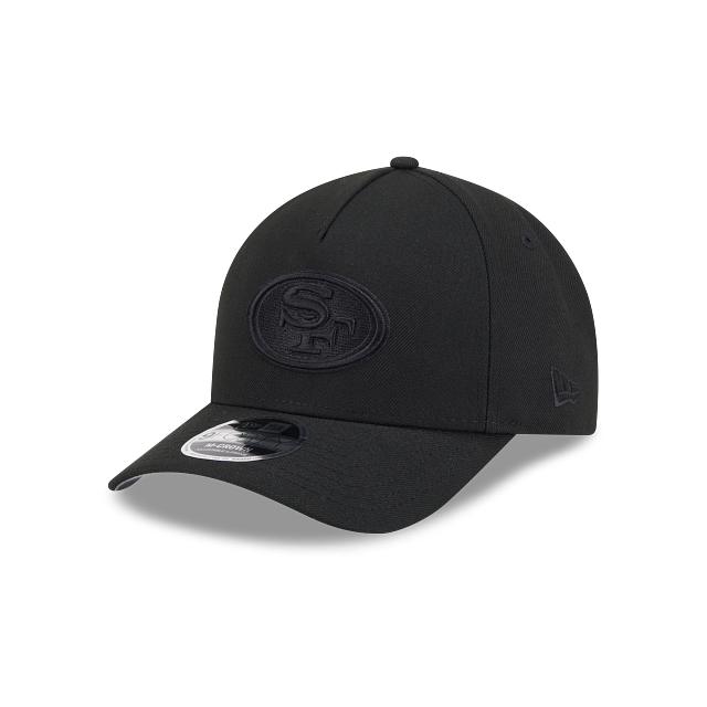 New Era San Francisco 49ers M-Crown 9FORTY A-Frame  Adjustable Hat-Black