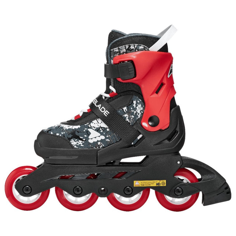 Rollerblade Microblade SL Black Red Kids Skates