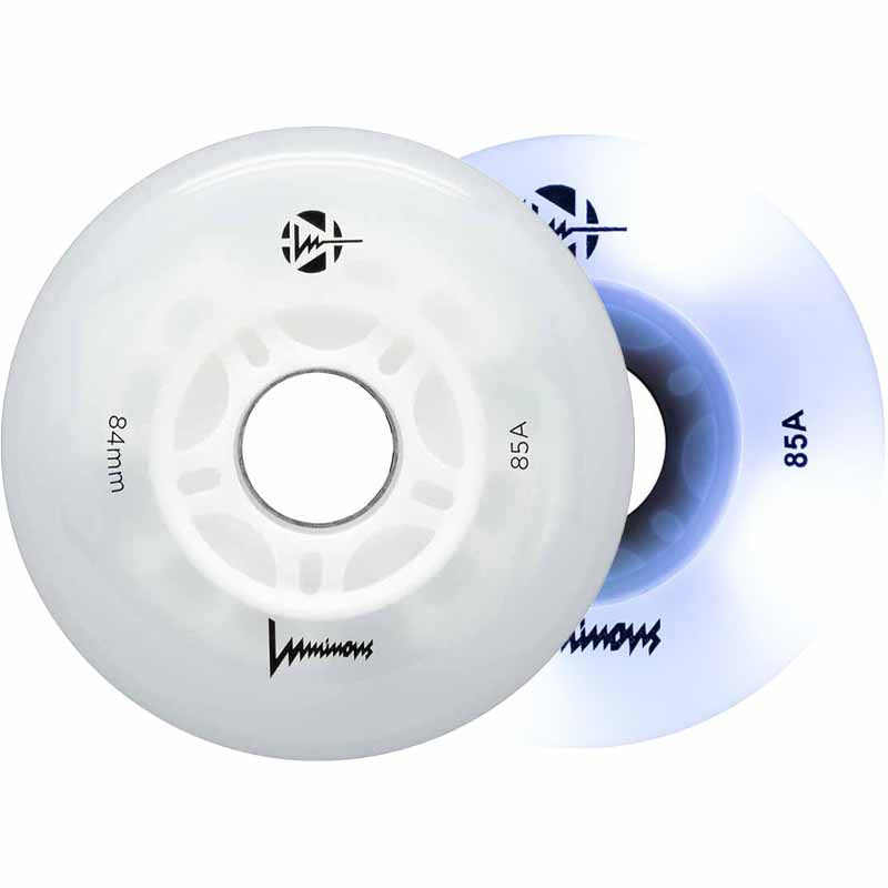 Luminous LED 84mm/85A Wheels (Pack of 4)