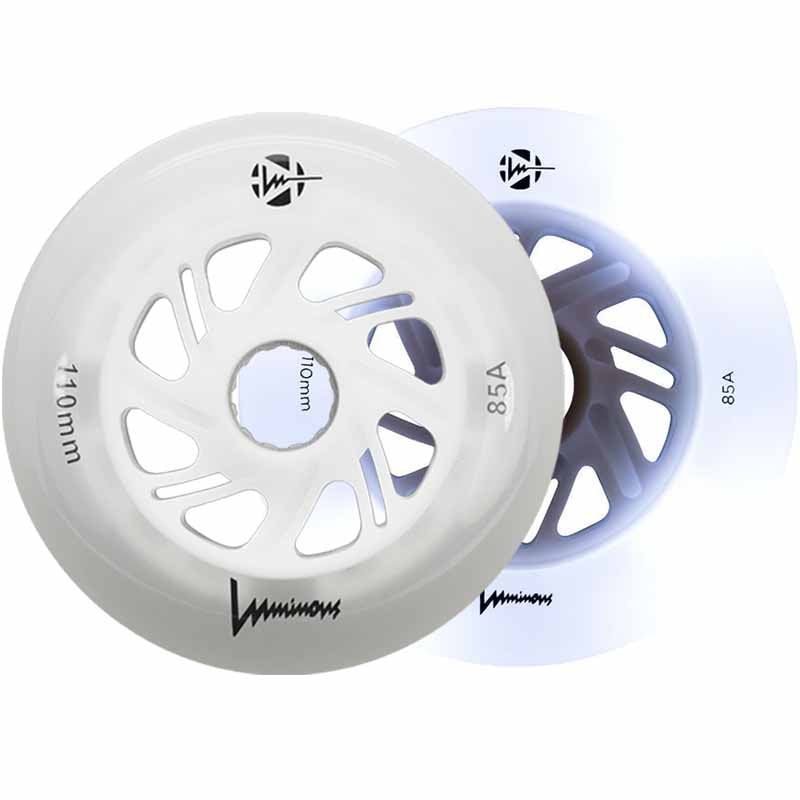 Luminous LED 110mm/85A Wheels (Pack of 3)