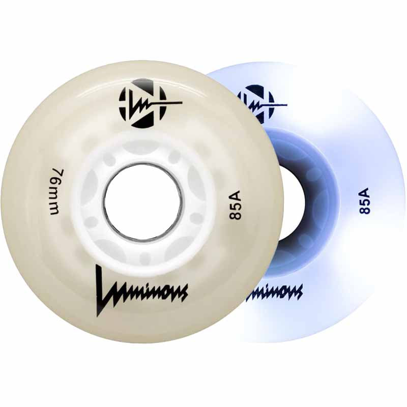 Luminous LED 76mm/85A Wheels (Pack of 4)