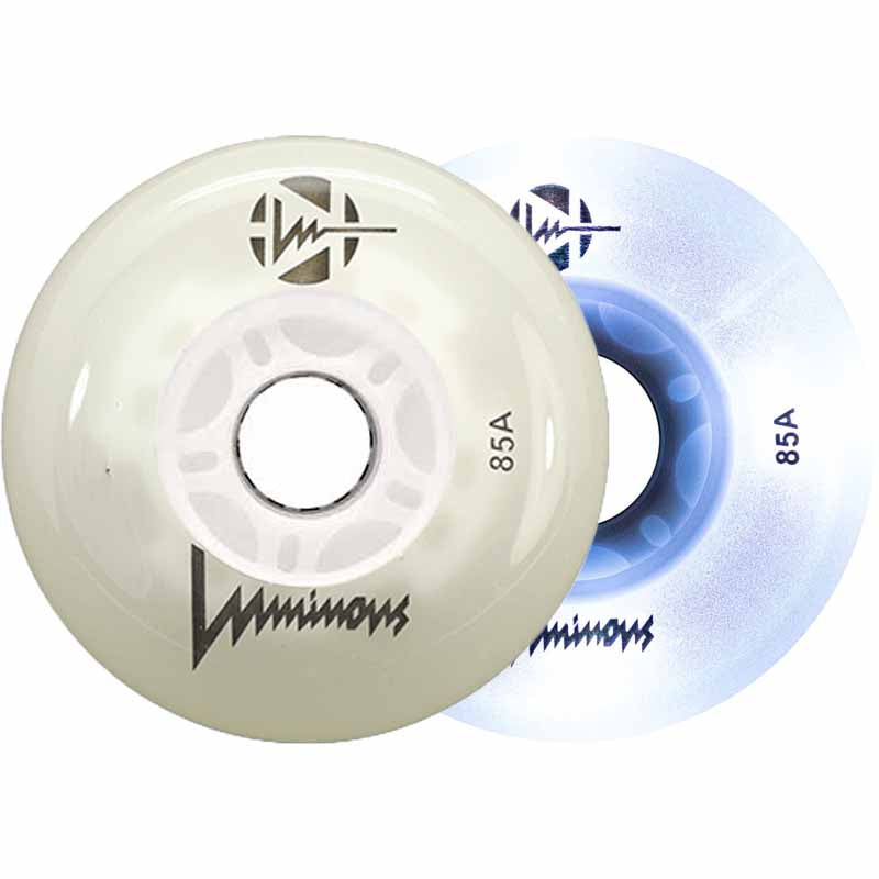 Luminous LED 90mm/85A Wheels (Pack of 4)