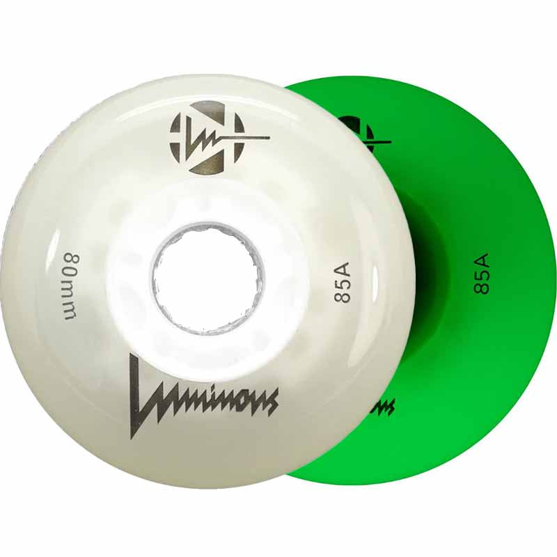 Luminous LED 80mm/85A Wheels (Pack of 4)