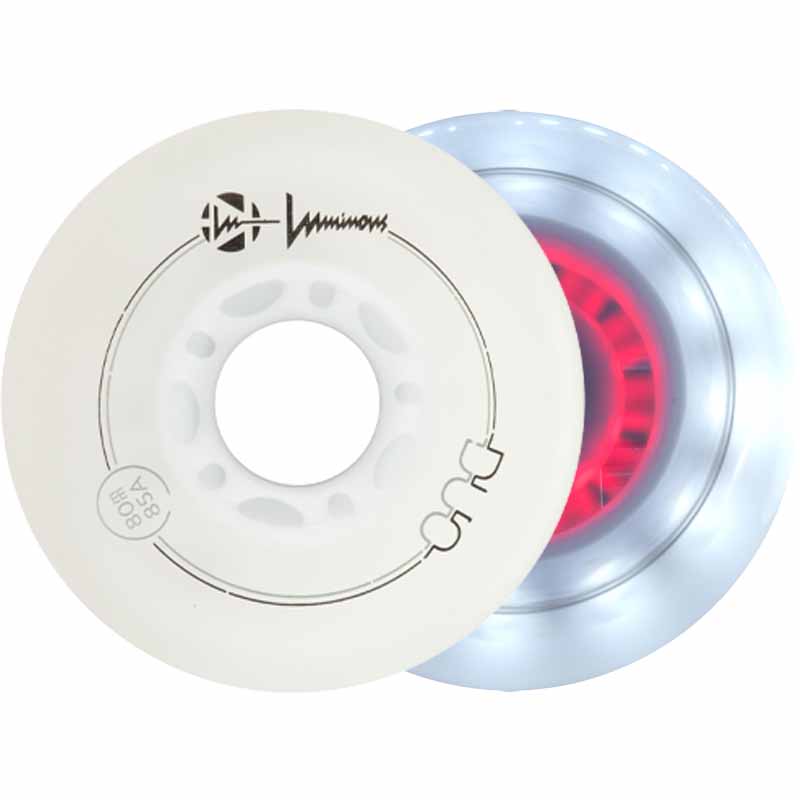 Luminous LED Duo 110mm/85A Wheels (Pack of 3)