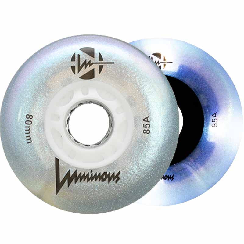 Luminous LED 80mm/85A Wheels (Pack of 4)