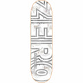 Zero Sheckler Bold Skateboard Deck 8.25"