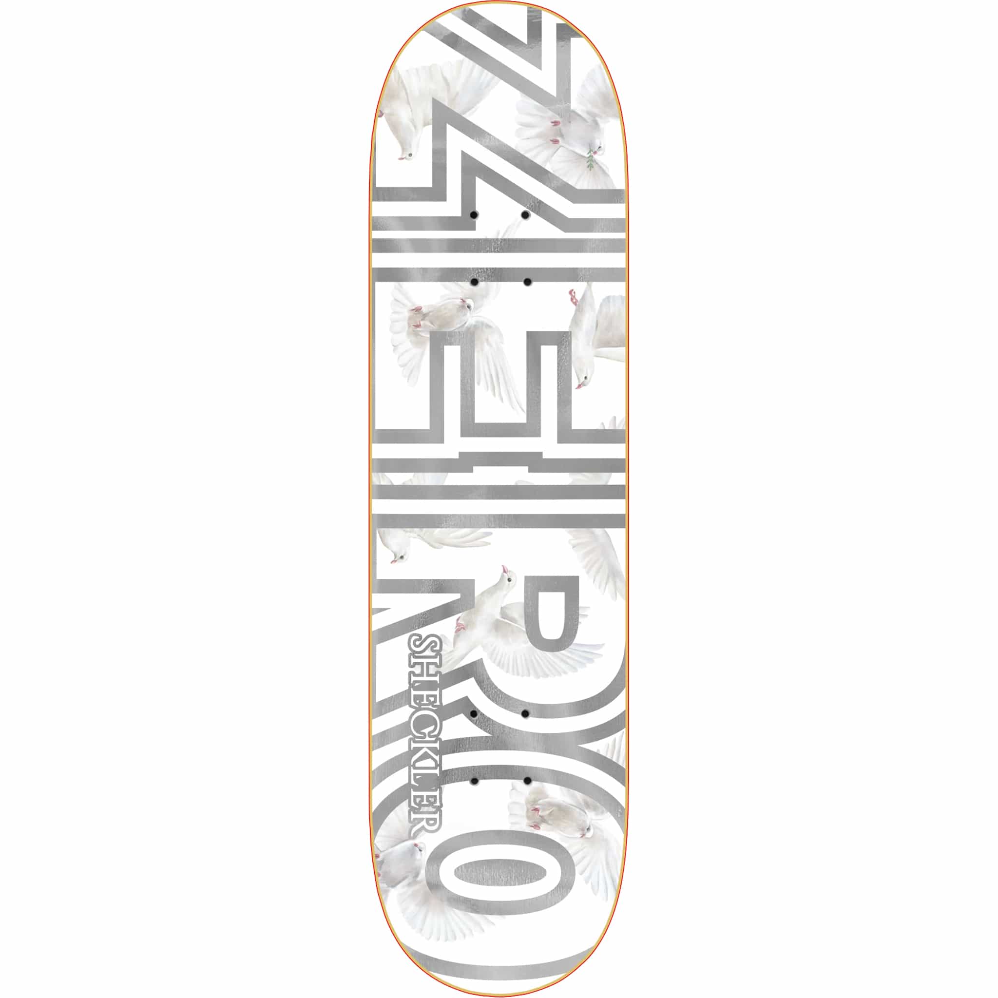 Zero Sheckler Bold Skateboard Deck 8.25"